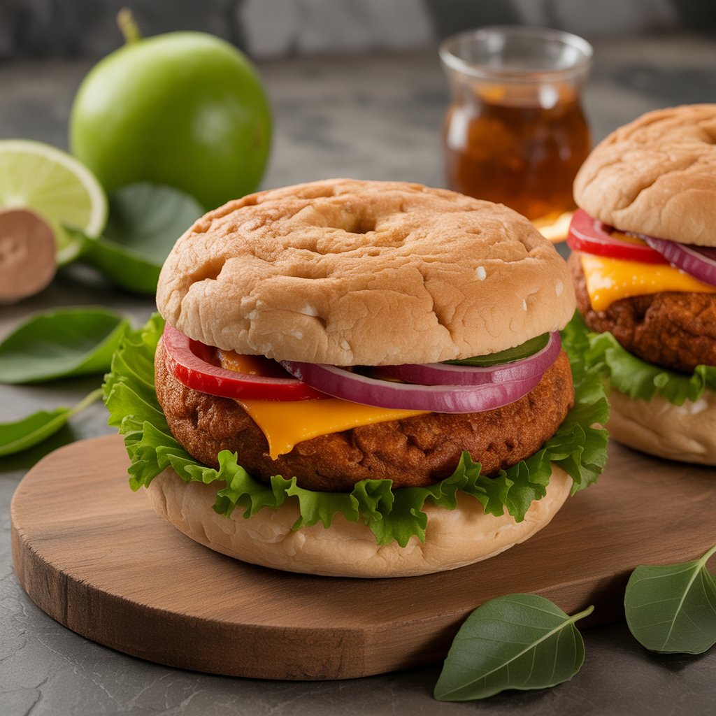 המבורגר דגנים מלאים